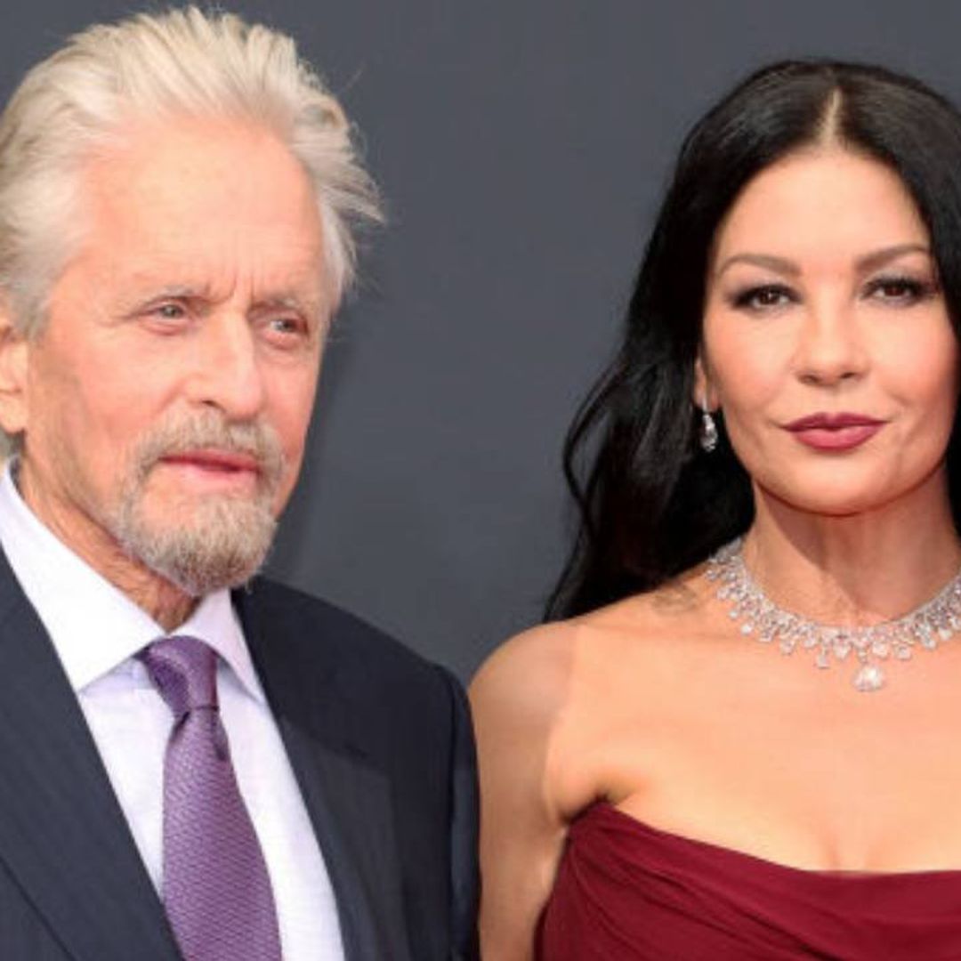 Catherine Zeta-Jones' fears for Michael Douglas revealed in unearthed interview about family life