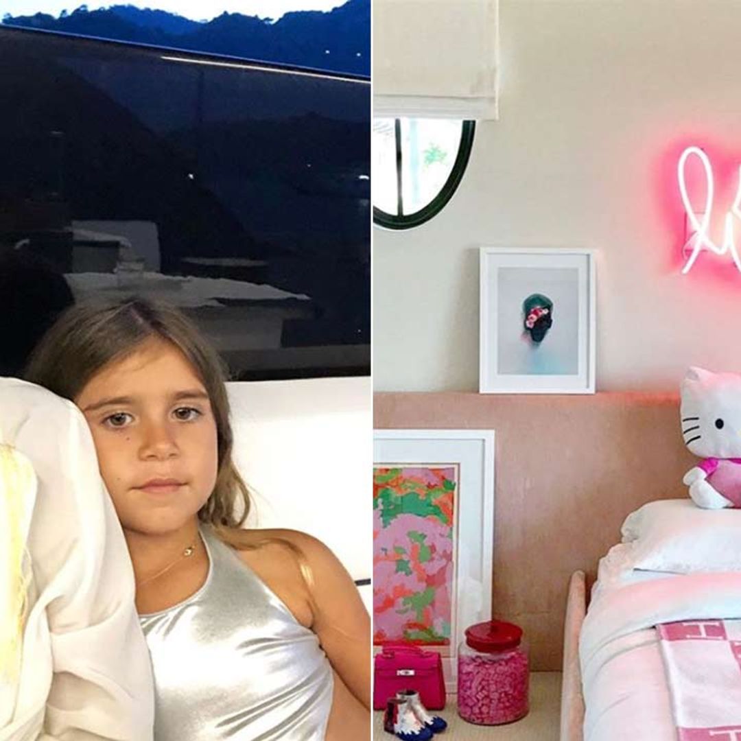 Kourtney Kardashian's daughter Penelope has the bedroom every little girl dreams of