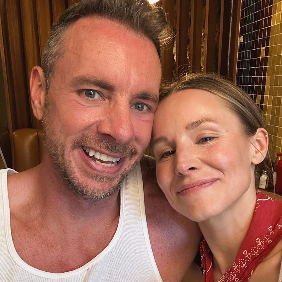 Kristen Bell and Dax Shepard's unseen glimpse of cozy patio with ...