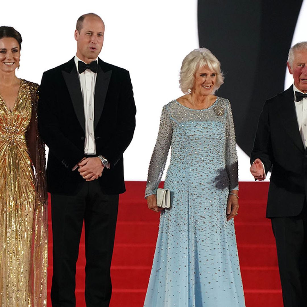 Kate Middleton and Duchess Camilla wow at James Bond premiere with William and Charles - best photos