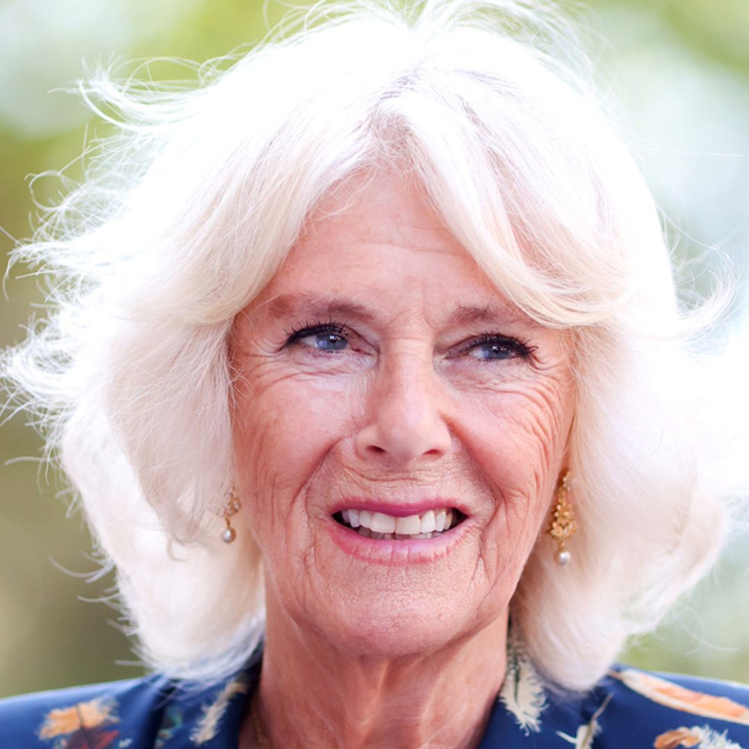 Duchess Camilla's statement earrings give her fave dress a whole new look
