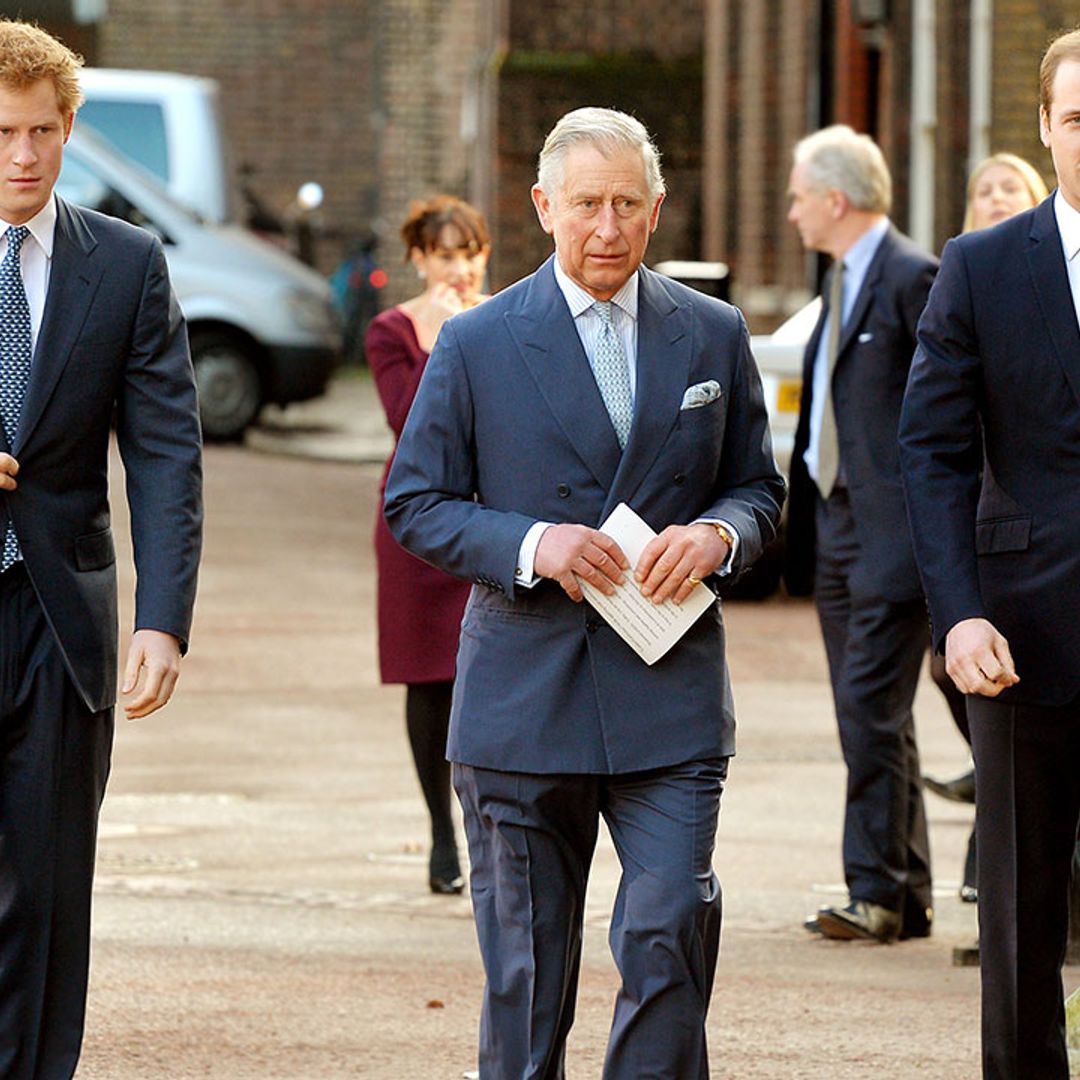 How Prince Harry and Prince William found out Prince Charles had coronavirus