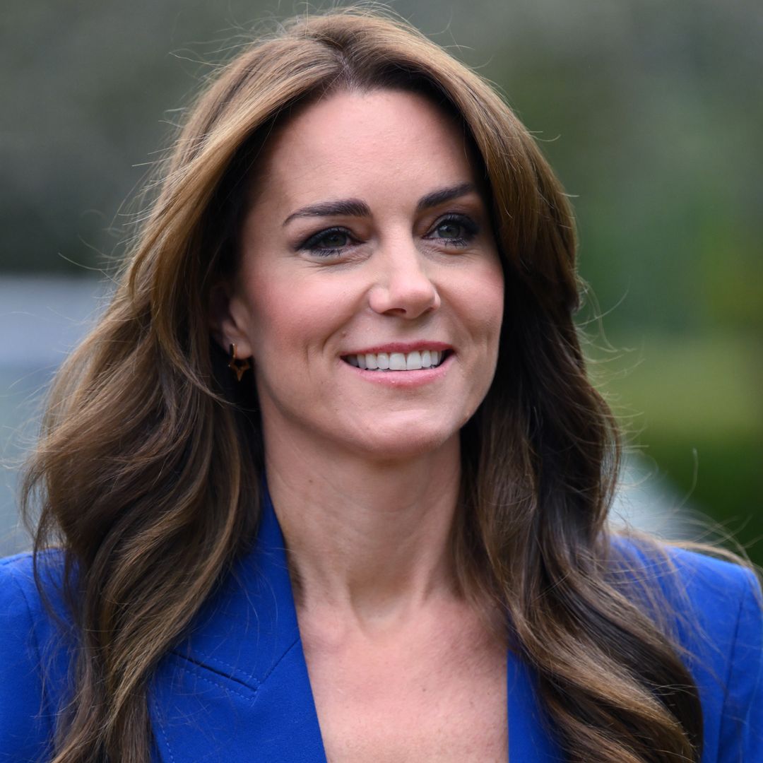 Princess Kate shows off new hair as she welcomes Crown Princess Victoria and Prince Daniel to Windsor Castle