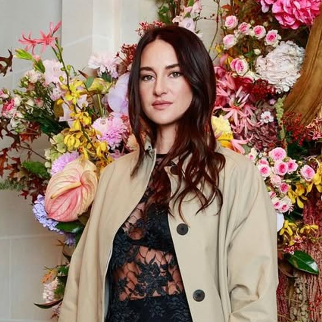 Shailene Woodley turns heads in sheer lace dress in Paris