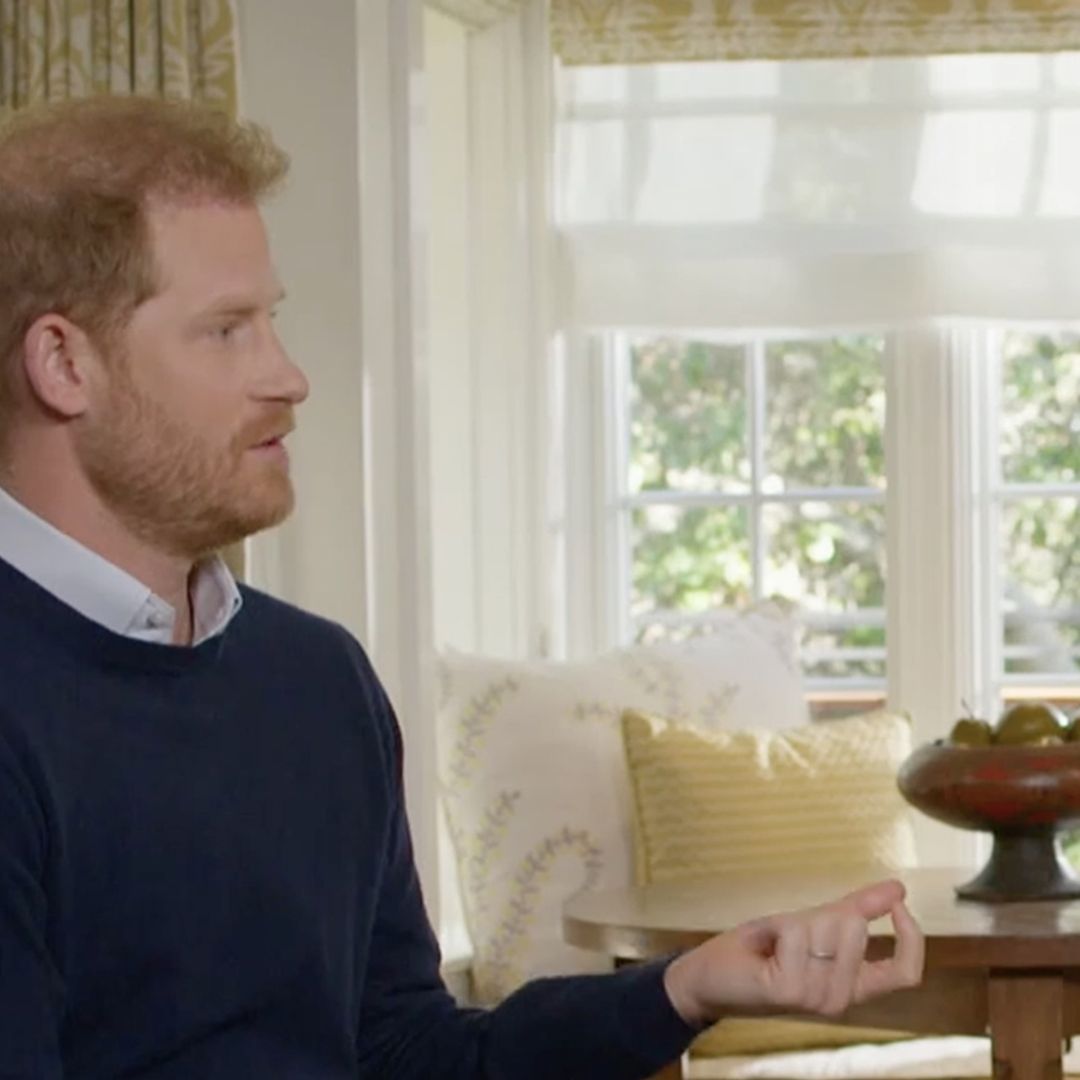 Was Prince Harry's ITV interview filmed at his Montecito home?