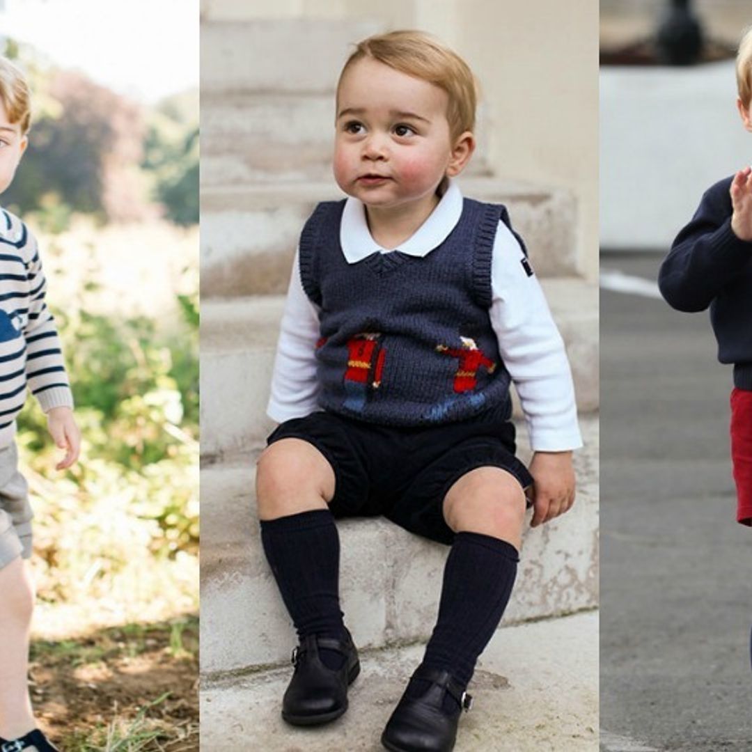 Prince George's wardrobe: All the times the little royal wore shorts