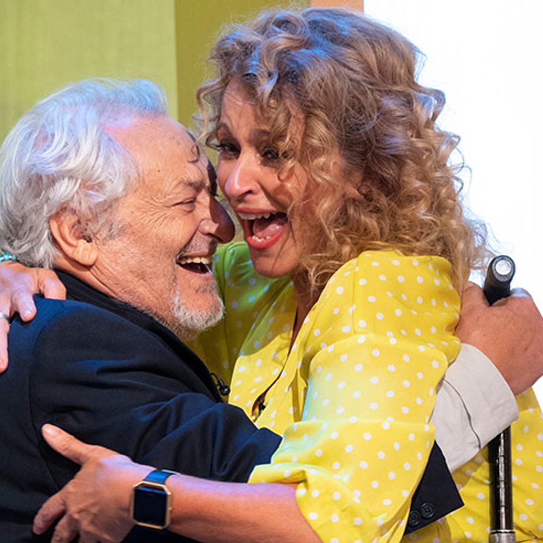 Loose Women's Nadia Sawalha surprised live on air by her dad – who is also an actor!