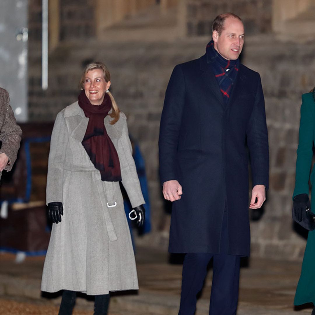 Kate Middleton, Prince William and their three kids appear to break lockdown rules during Christmas outing
