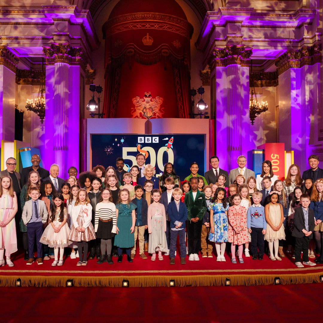 Queen Camilla praises 'brilliant' young writers at star-studded Buckingham Palace reception