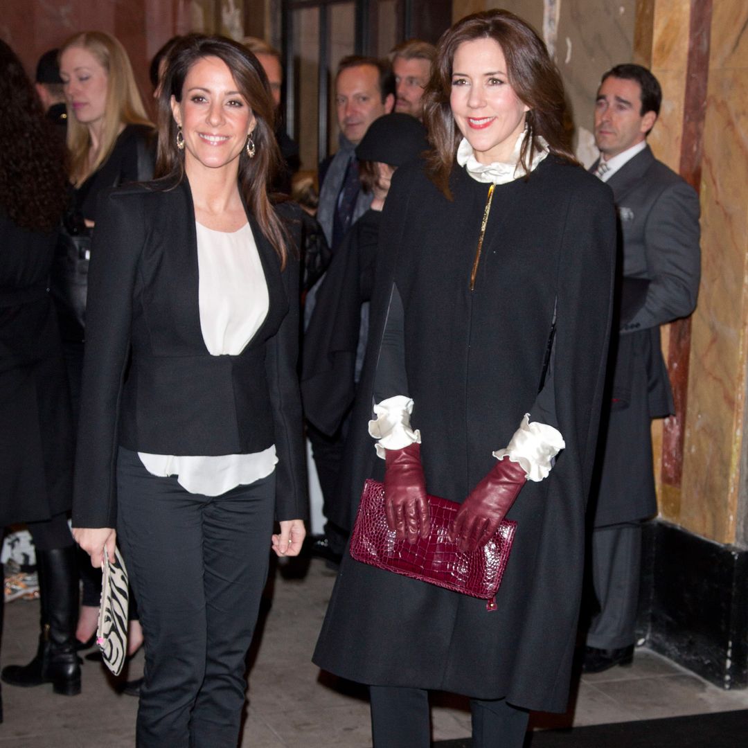 Crown Princess Mary and her sister-in-law Princess Marie accidentally twin in royal reunion