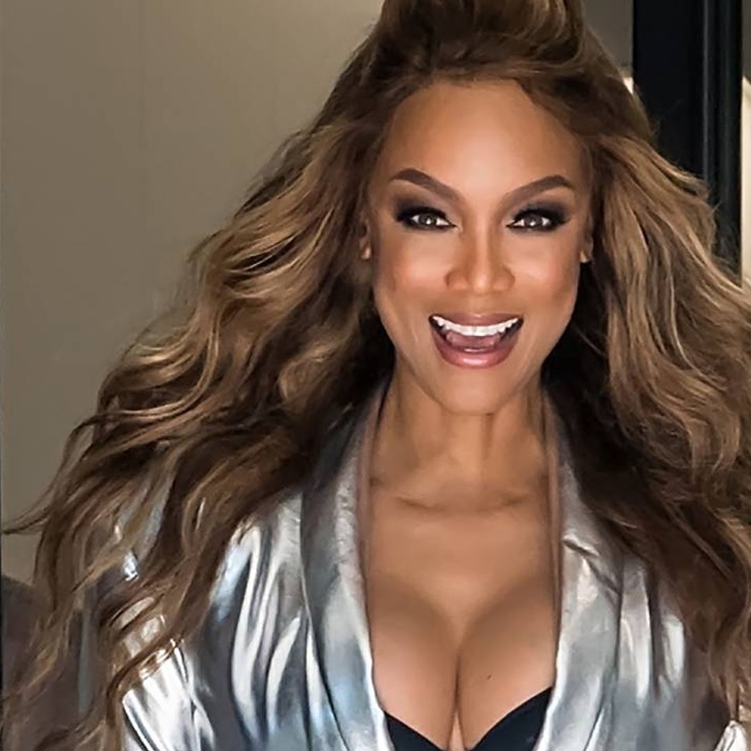 Tyra Banks shows off her real hair - and fans react