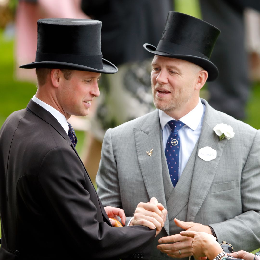 Prince William reacts to Mike Tindall's cheeky nickname as he returns to royal duties