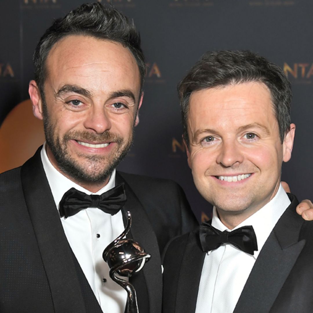 Ant admits it's been a 'tough 12 months' as he wins NTAs Best Presenter with Dec