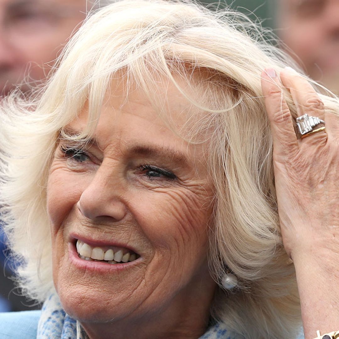 The Duchess of Cornwall stuns in Swindon - and you're going to love her red tweed coat