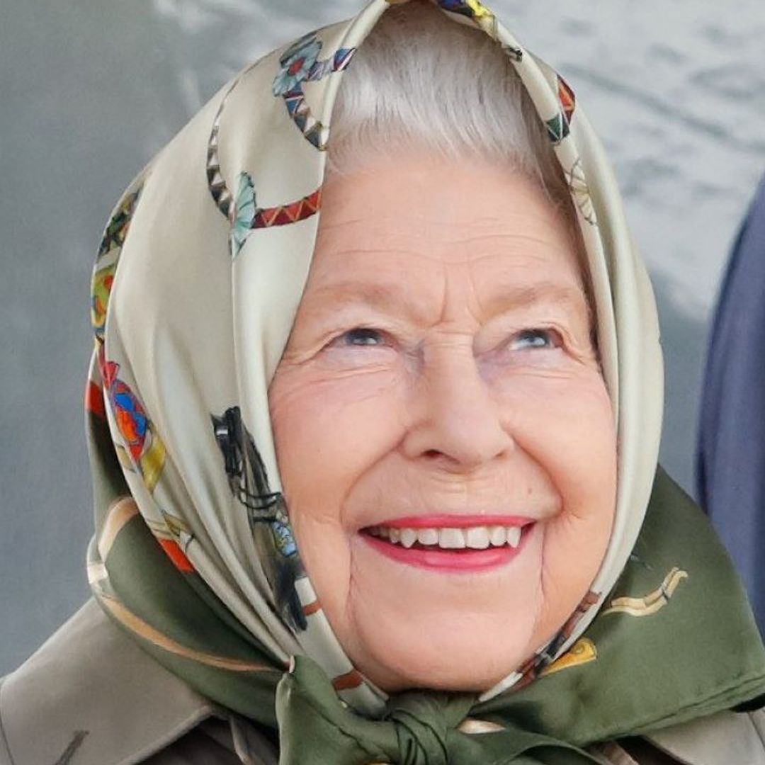 The Queen looks so happy in never-before-seen photo