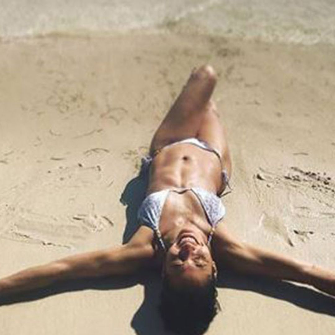 Strictly's Karen Clifton enjoys beach getaway after spending Christmas with new boyfriend