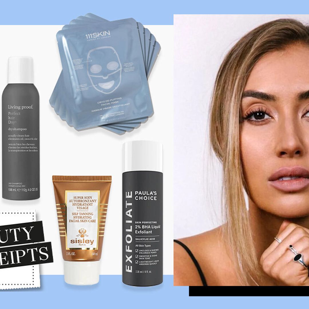 Beauty Receipts: What Made In Chelsea star Sophie Habboo’s monthly beauty routine looks like