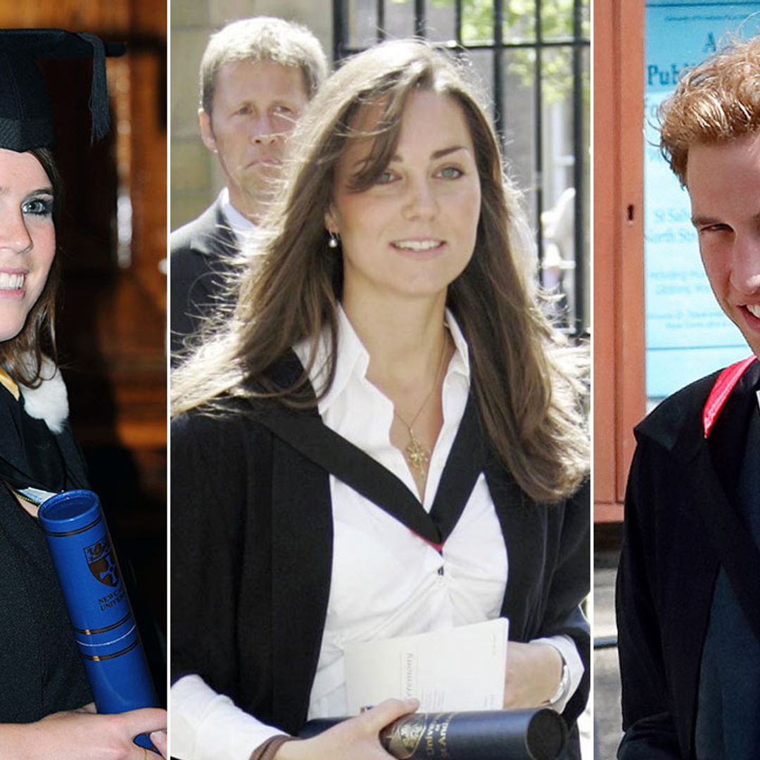 Regal graduates! Where the royal family went to university and what they studied