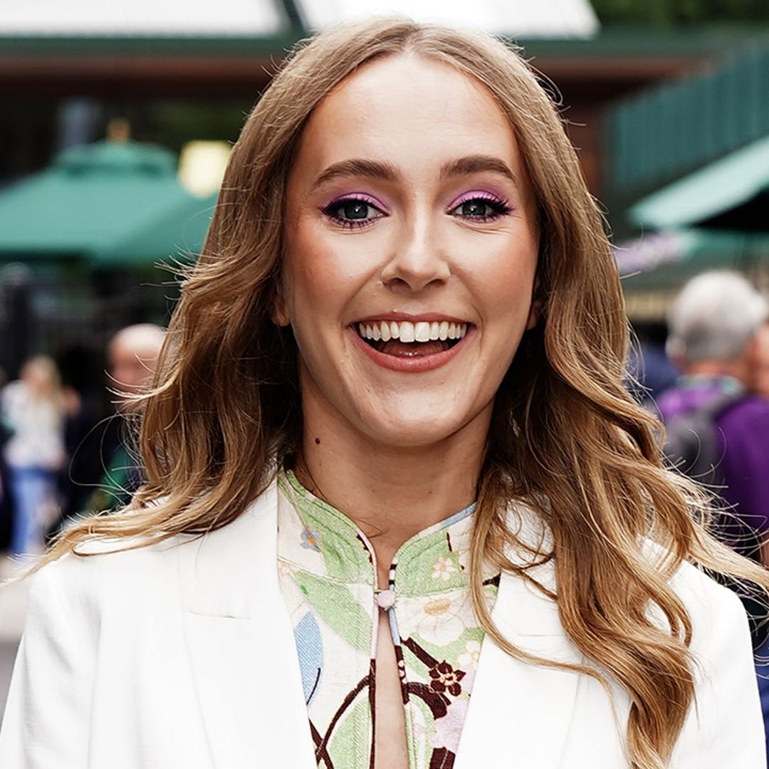 Rose Ayling-Ellis wows in the prettiest Zara dress with split detail