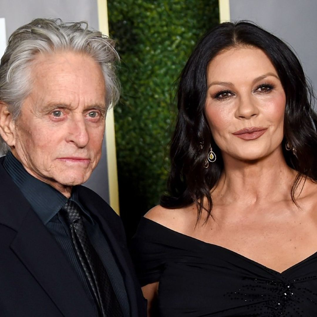 Michael Douglas shares heartfelt message to rarely-seen son - and they look like twins