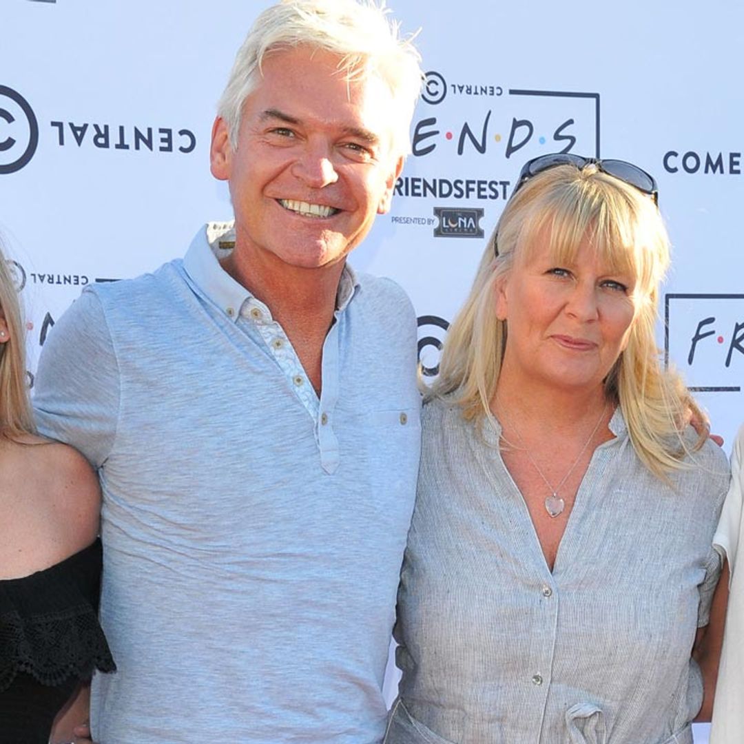 Phillip Schofield shares rare holiday photo with two daughters
