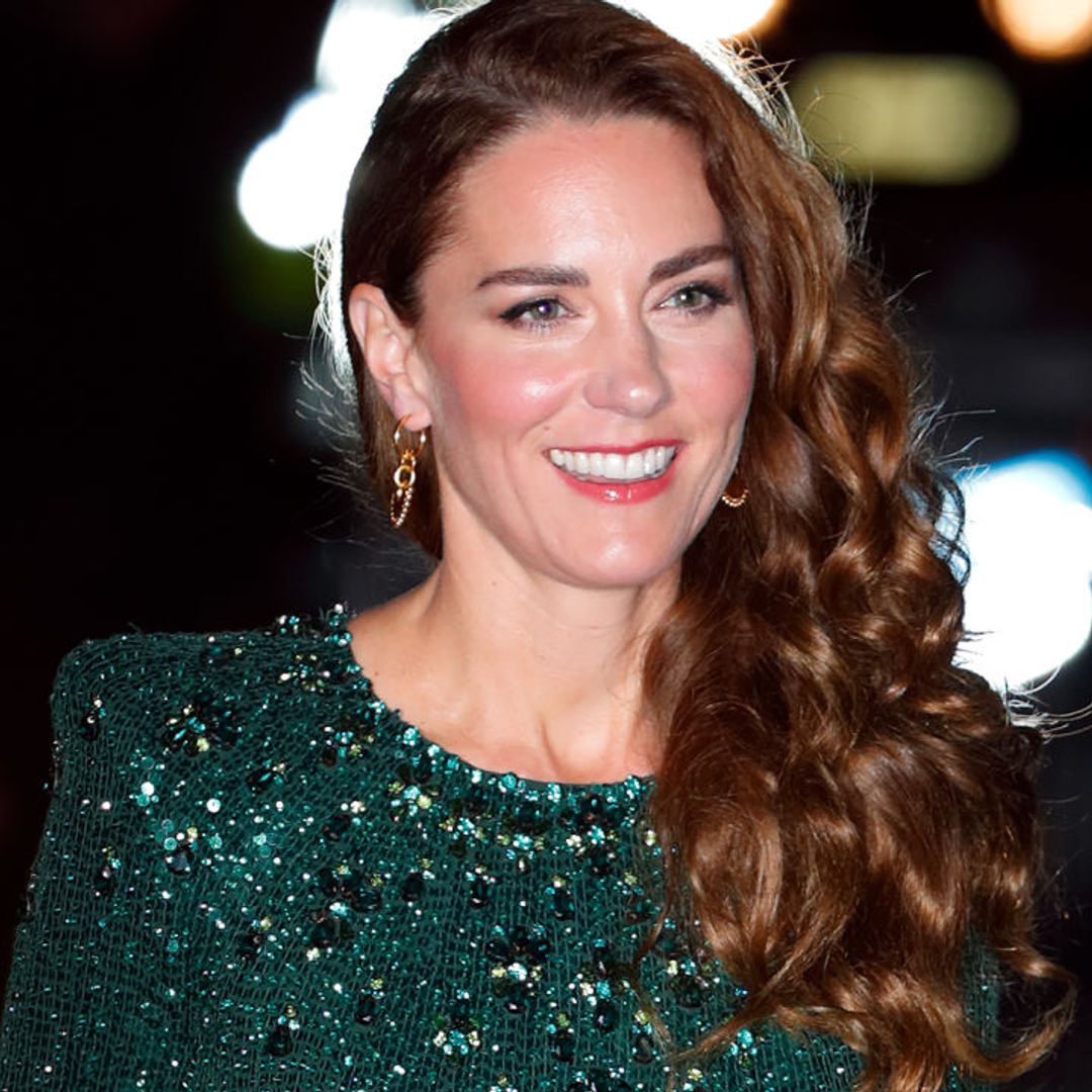 Princess Kate's green sequin dress is the ultimate party look - and we found a high street lookalike