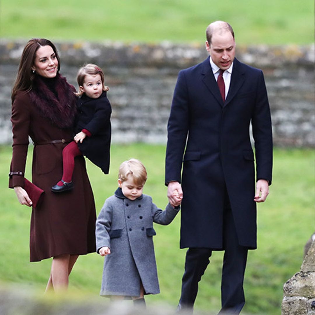 Roger Federer and family visit the Cambridges at Kensington Palace