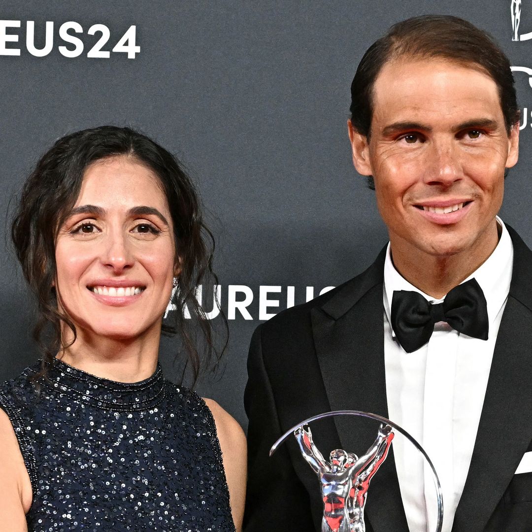Rafael Nadal's 'special' celebration with mini-me son and pregnant wife after emotional 'farewell'