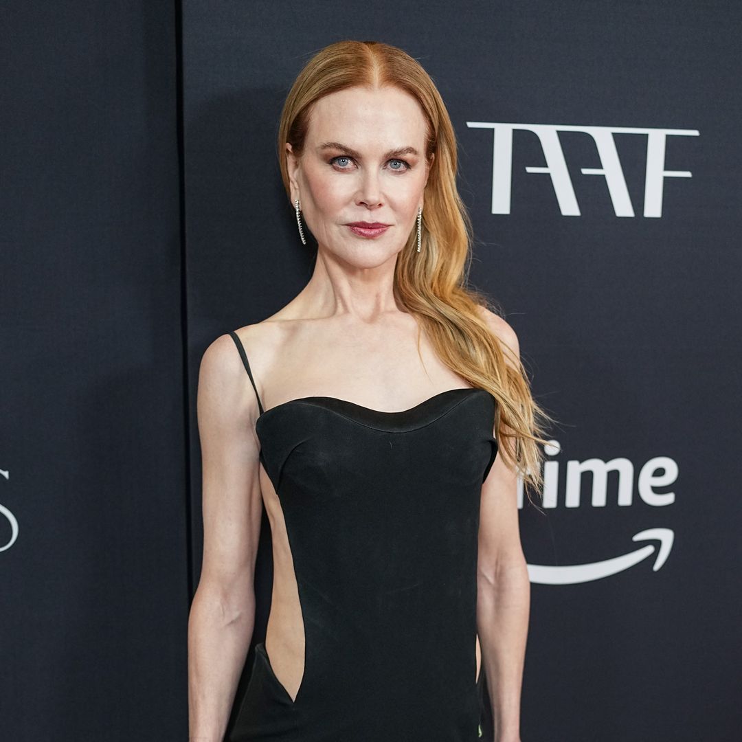 Nicole Kidman dares to bare in latex lingerie as she poses with a snake in jaw-dropping new photos