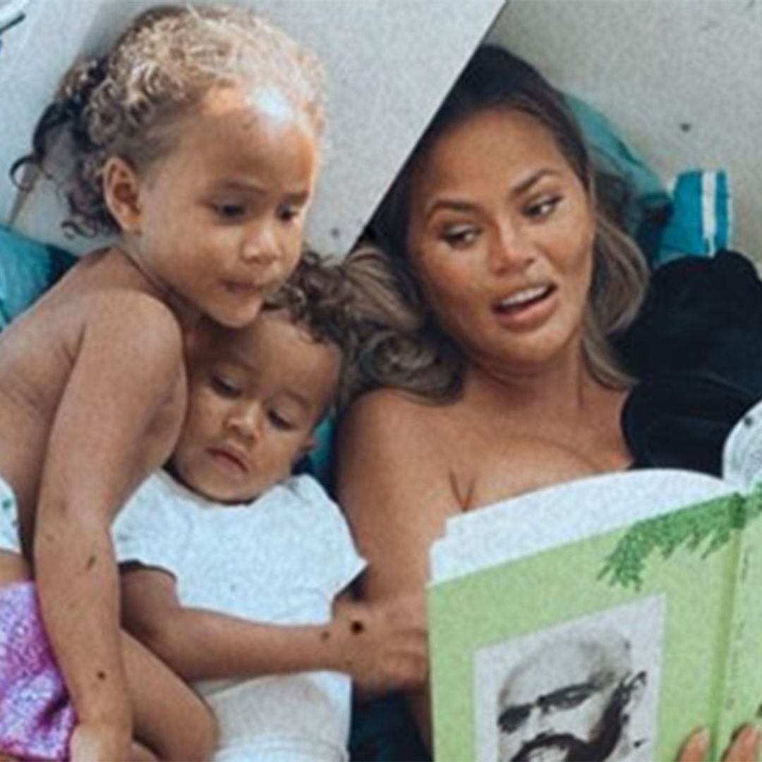 Chrissy Teigen shows off magical feature in kids' playroom