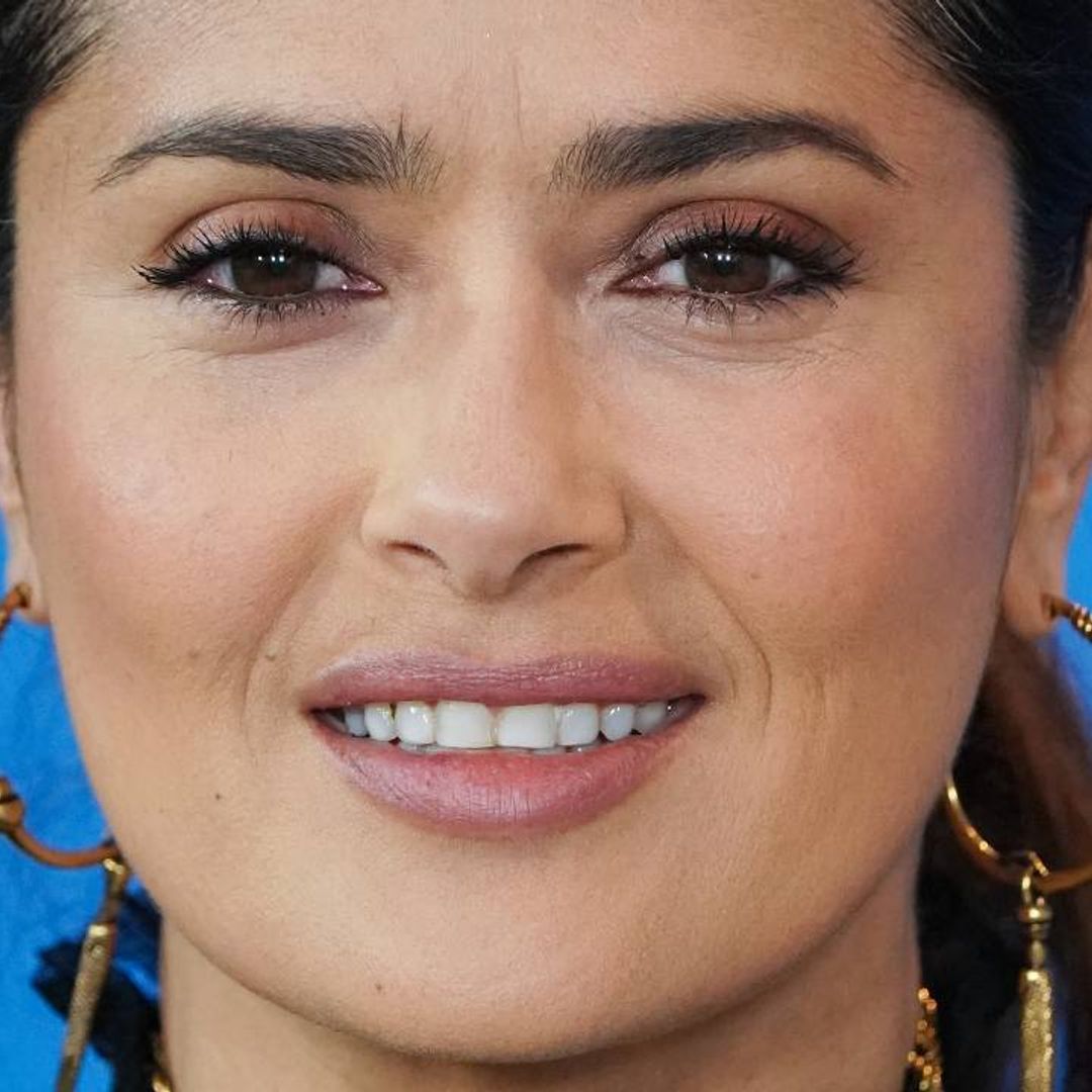 Salma Hayek stuns fans as a blonde in captivating new video – and she looks so different!