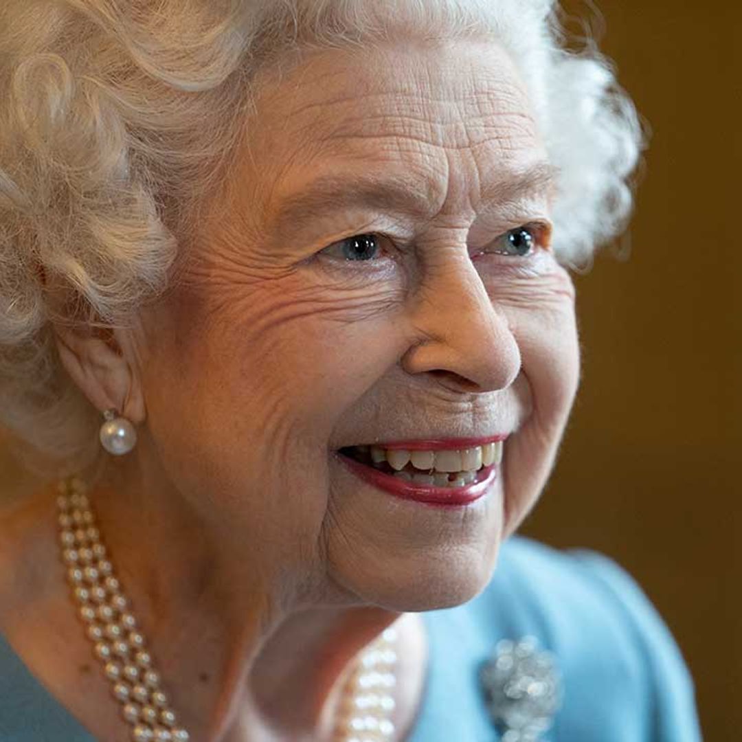The Queen is all smiles in stunning unseen portrait to mark Platinum Jubilee