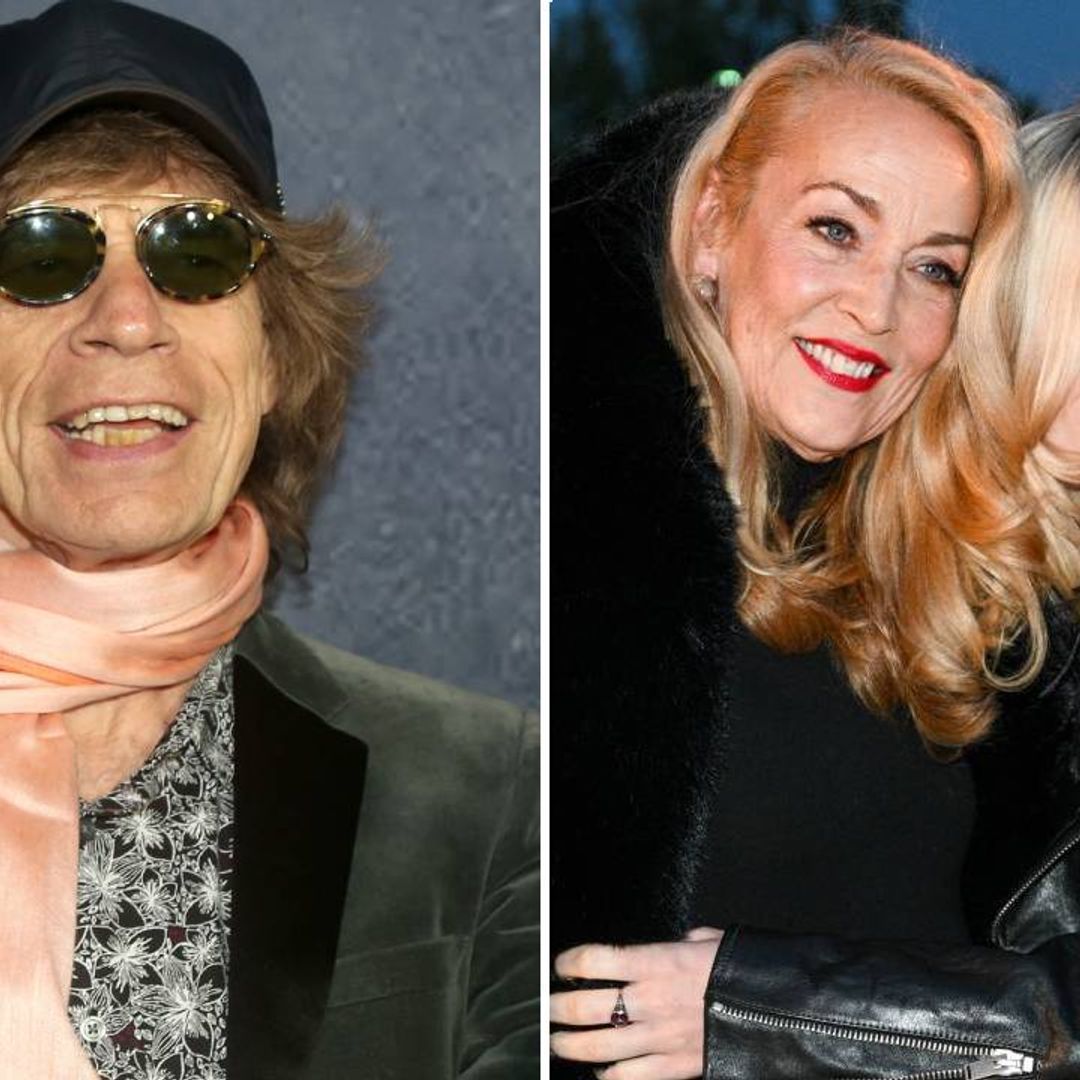 Mick Jagger and ex-wife Jerry Hall reunite in rare family photo