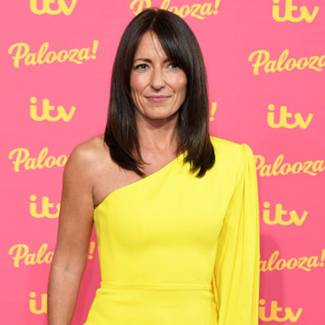 Davina McCall lights up our screens in a sunshine yellow dress for the Big Night In
