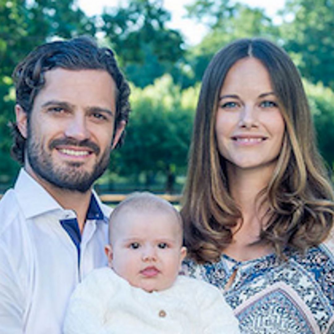 The Swedish royal family shares photo of Prince Carl Philip as a baby ahead of his son's christening