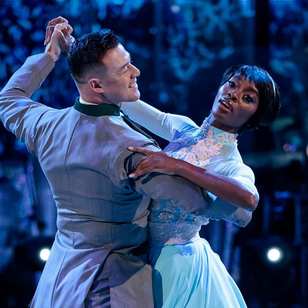 Strictly 2021: AJ Odudu gets emotional with tearful dedication