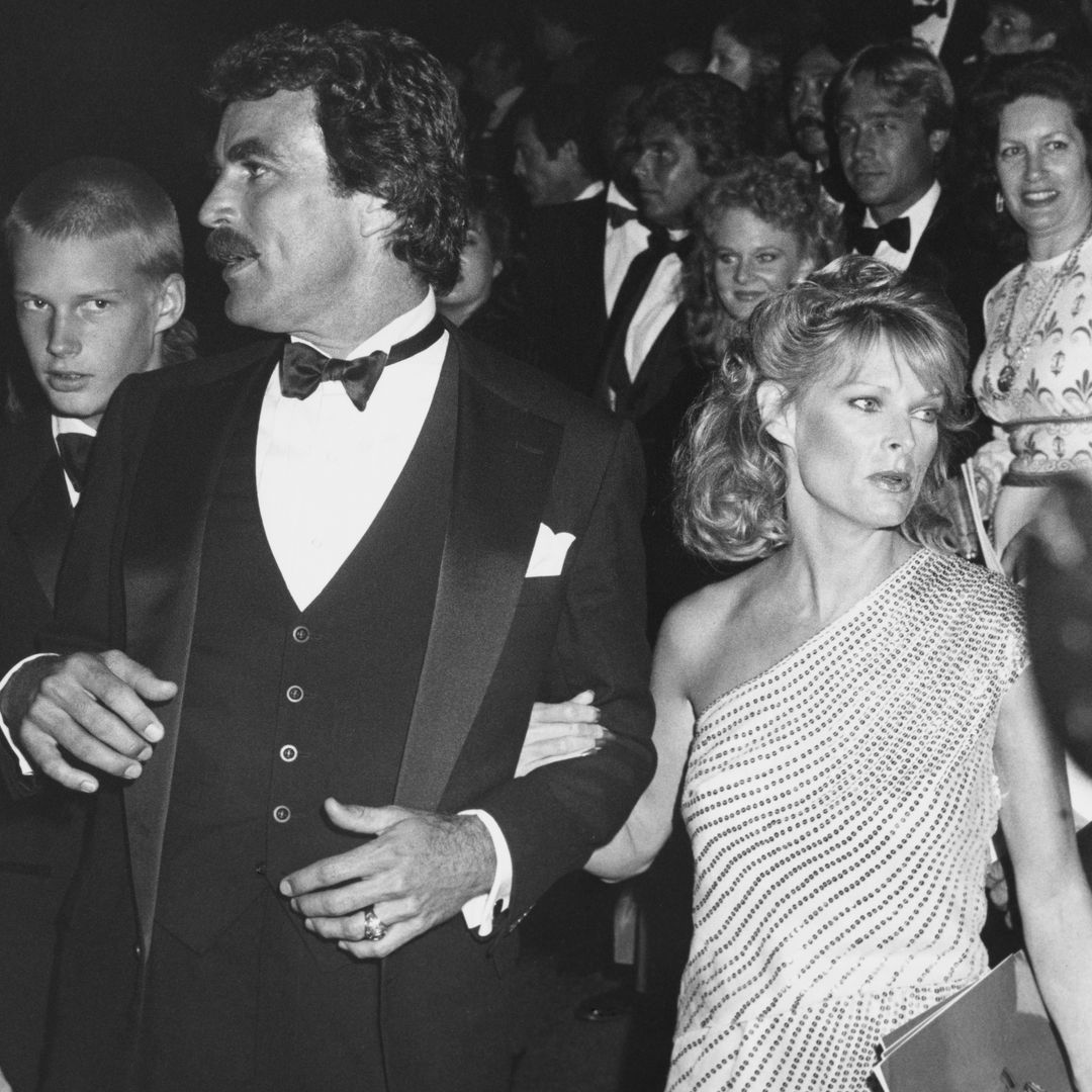 American drummer Kevin Shepard, his father American actor Tom Selleck, and mother American actress and model Jacqueline Ray attend the 34th Primetime Emmy Awards, held at the Pasadena Civic Auditorium in Pasadena, California, 19th September 1982.