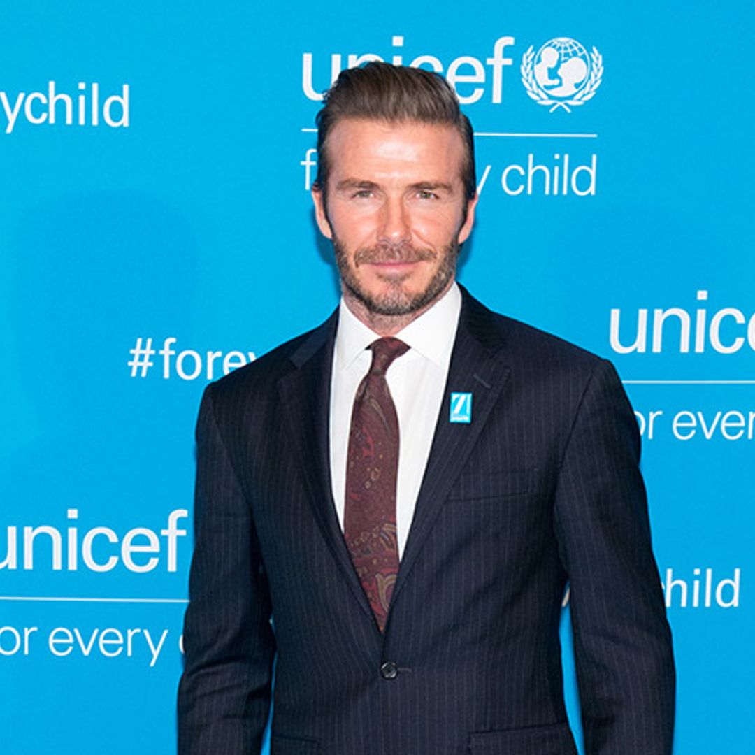 David Beckham shares throwback snap of dad