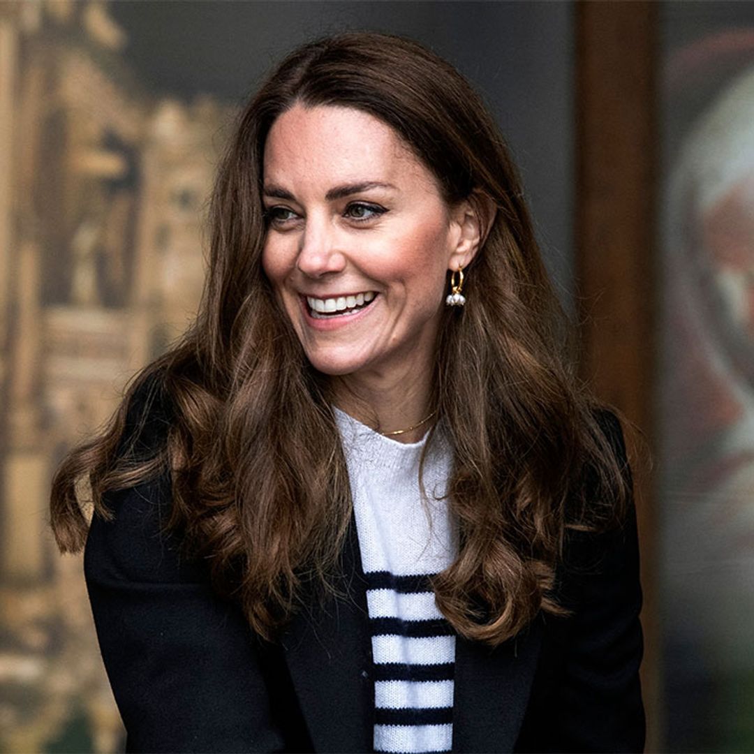 Kate Middleton changes into Breton top and Veja trainers for return to university