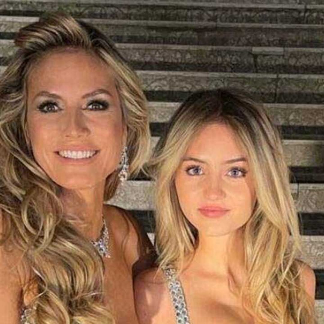 Heidi Klum's daughter Leni, 18, is the image of her mom in iconic slinky dress