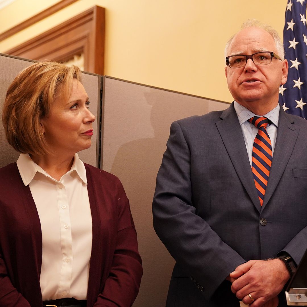 Tim Walz and wife Gwen reveal son Gus' secret health battle