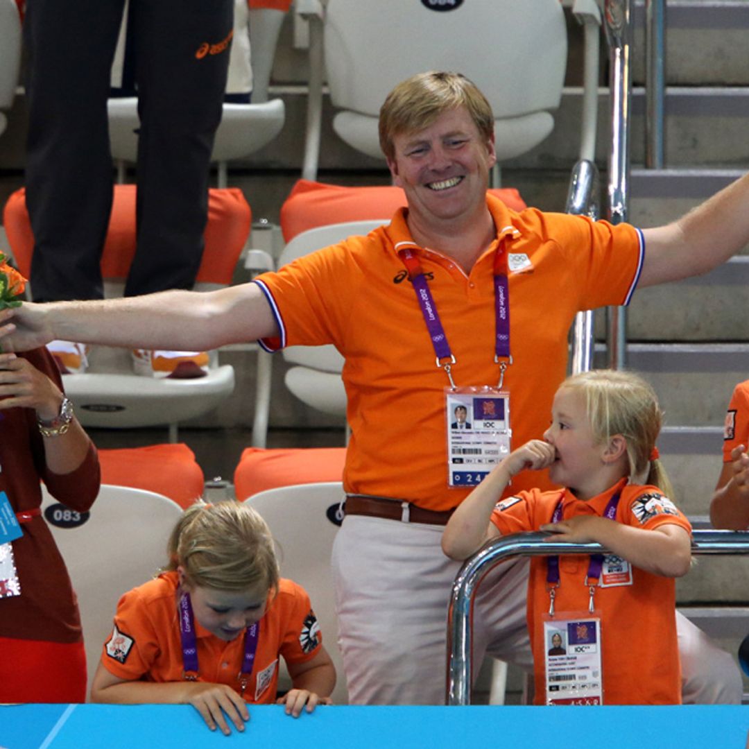 Maxima's passionate support for Dutch Olympic swimmers
