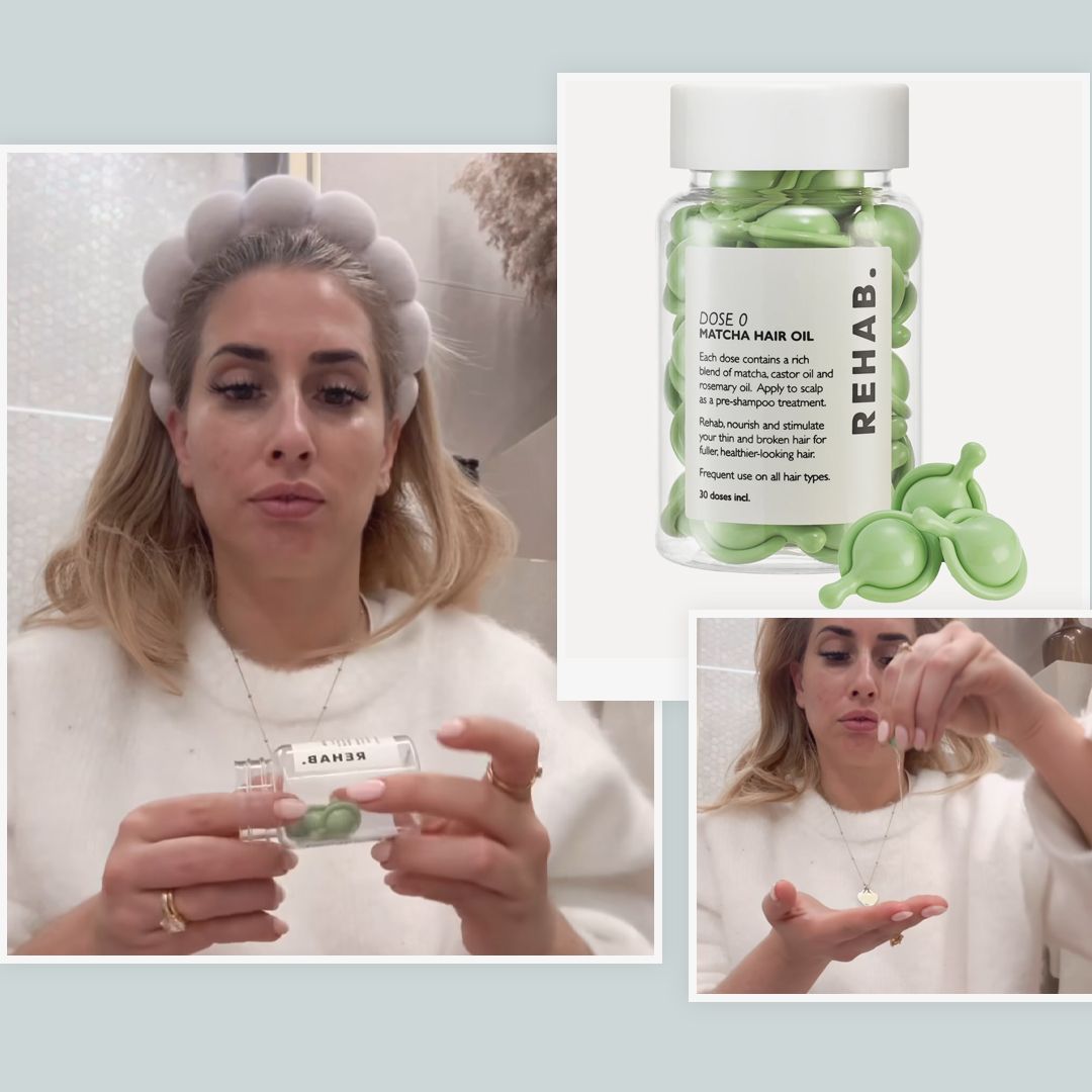 Stacey Solomon’s ‘early night’ routine includes Matcha Hair Oil