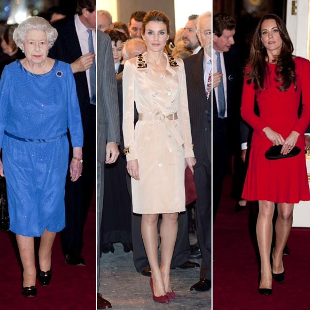 Kate Middeton, Princess Letizia and the Queen: the week's best royal style in pictures