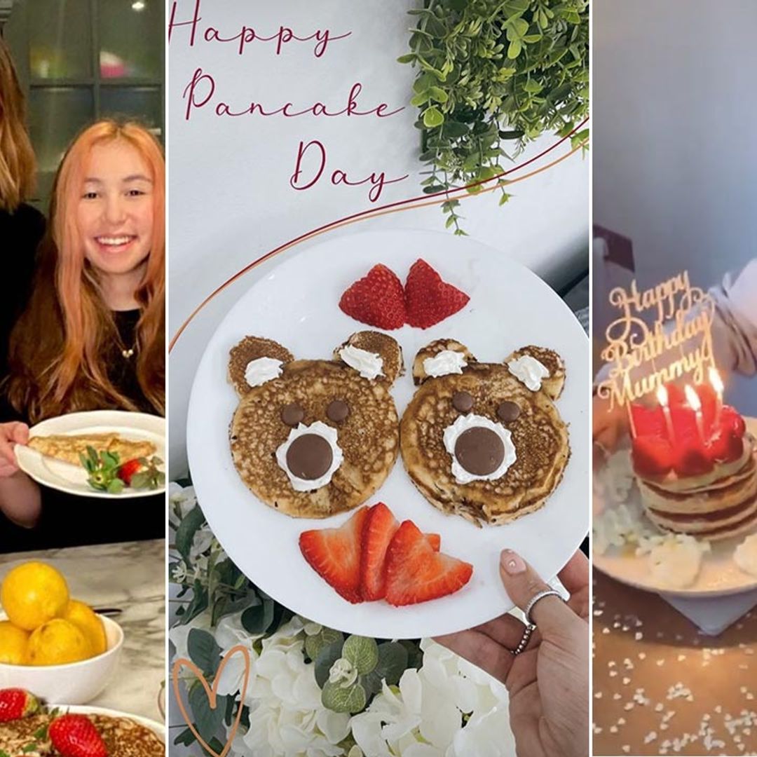 9 mouthwatering celebrity Pancake Day photos: from Gemma Atkinson to Stacey Solomon