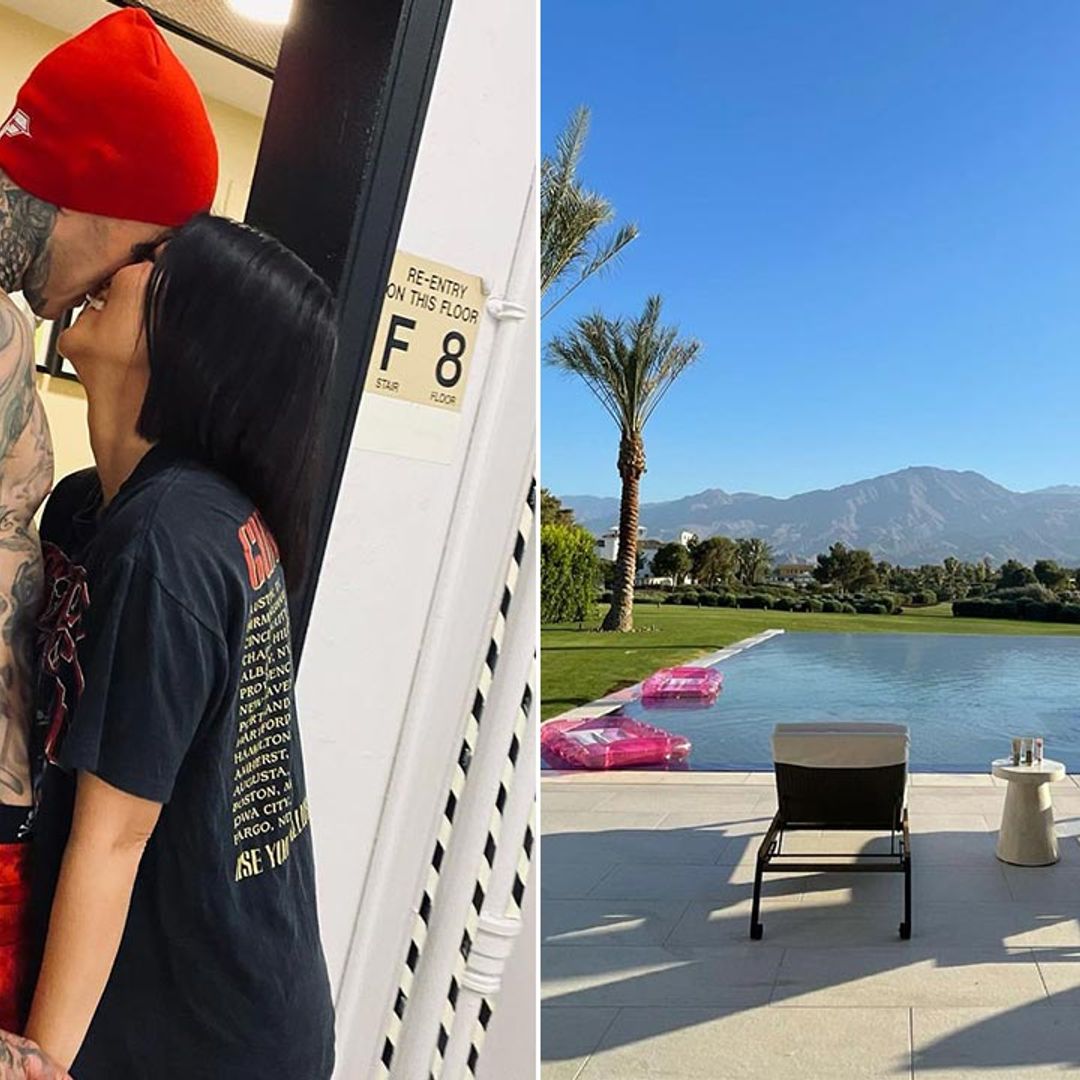 Travis Barker & Kourtney Kardashian's $12million love nest is out of this world