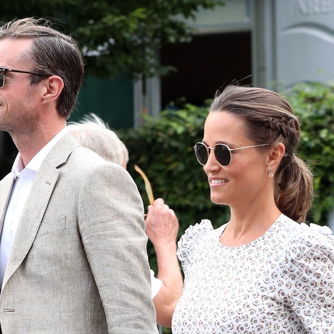 Pippa Middleton looks stunning for romantic date night with husband James