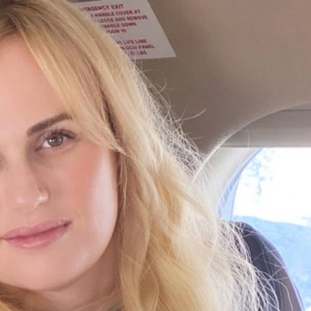 Rebel Wilson stuns in leather pants while showing off her luxurious on-set trailer 