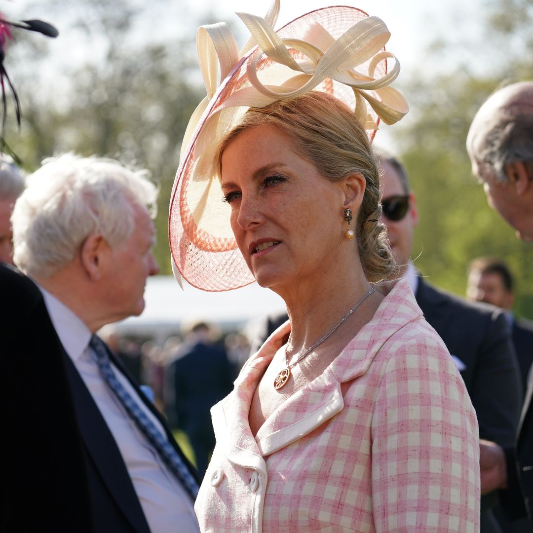 Duchess Sophie cloned Princess Diana's buttoned baby pink dress - and nobody noticed