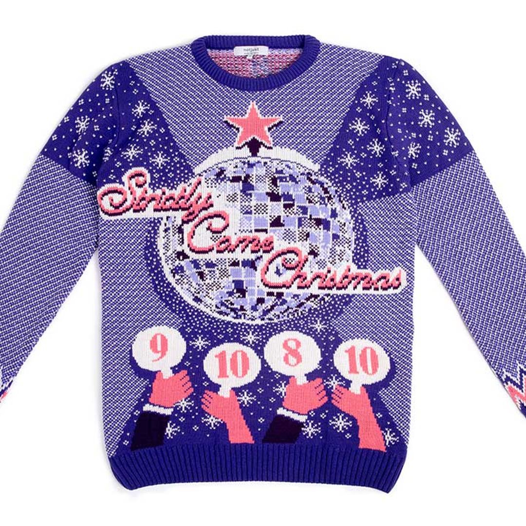 There is a Strictly-themed Christmas jumper and it's amazing – and for charity!